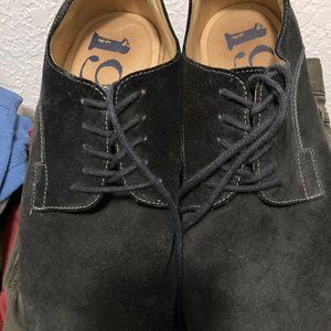 1901 Suede Derby Black Size 12